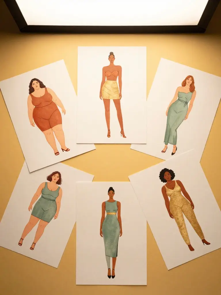 Cuerpos Diversos en el Croquis de Moda: Una Revolución que Llegó para Quedarse