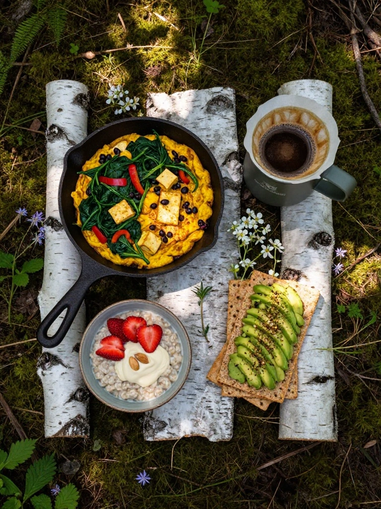 Vegetarian and Vegan Camp Breakfasts That Don't Feel Like a Compromise
