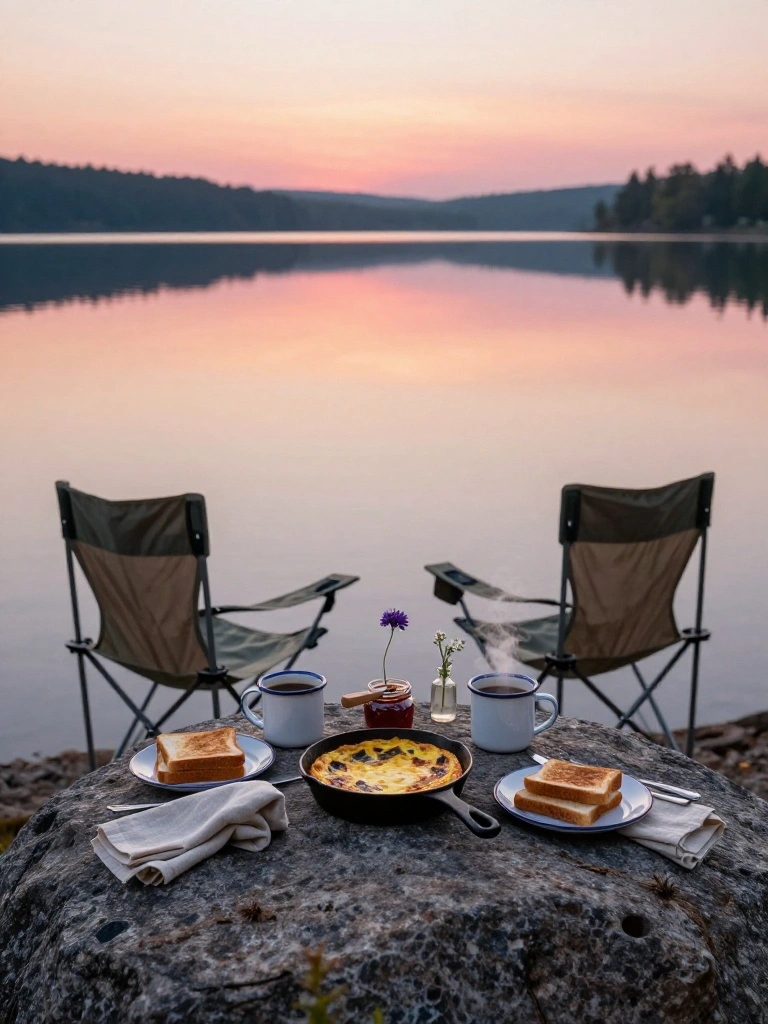 The Romantic Campfire Breakfast for Two That Feels Like a Five Star Morning