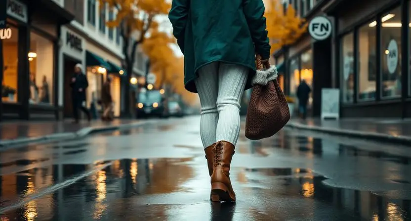 Waterproof Boots Chunky Knits and the Mountain Town Saturday Outfit Perfected