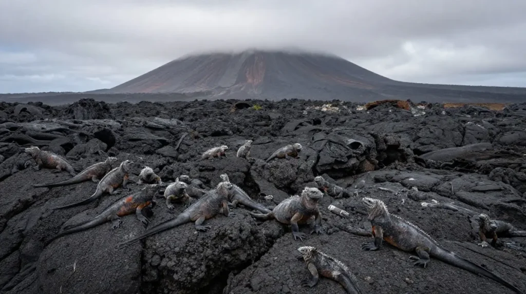 Hike the Volcanic Landscapes of Fernandina Island