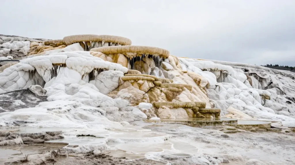 Mammoth Hot Springs Terraces