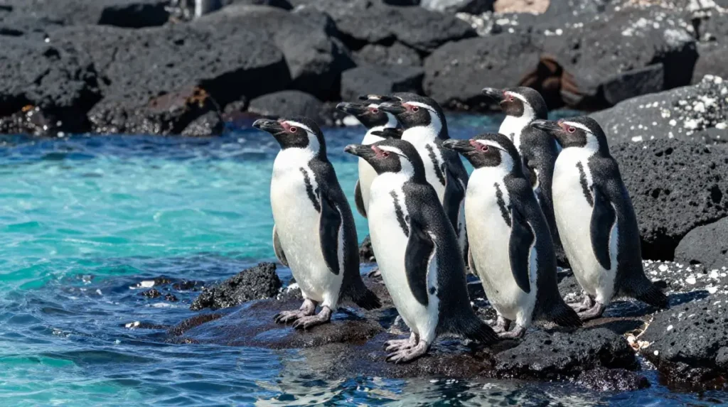 Photograph the Galapagos Penguin Colony