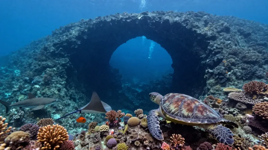 Snorkel at Devil's Crown, Floreana Island