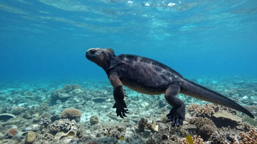 Snorkel with Marine Iguanas