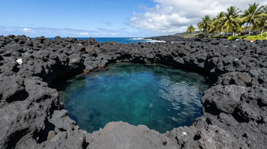 Swim in the Natural Volcanic Swimming Holes