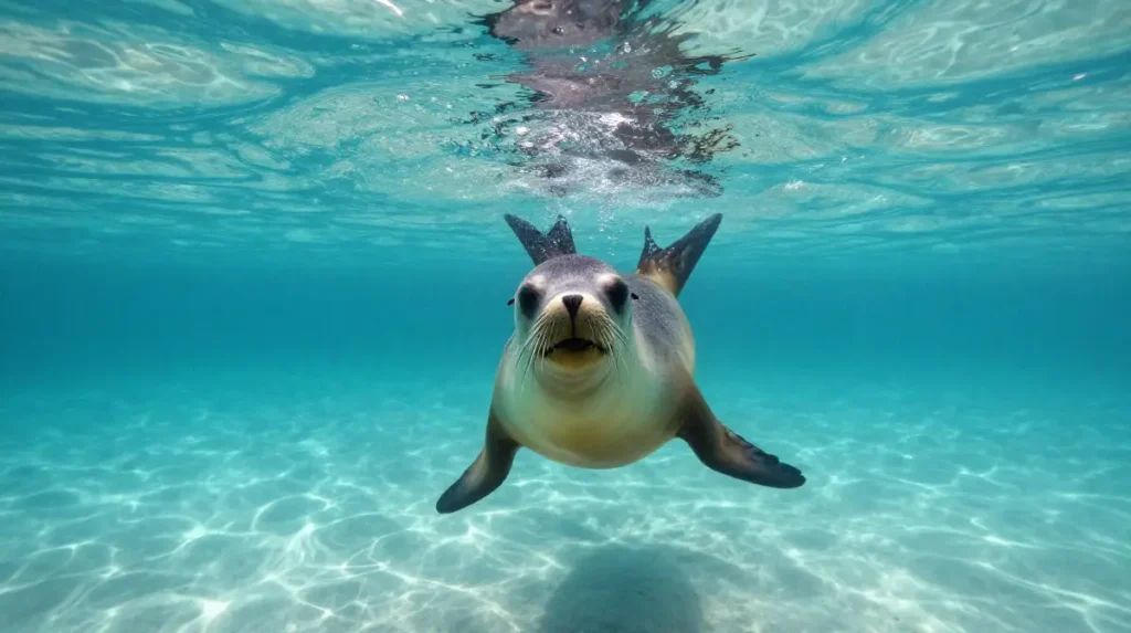 Swim with Galapagos Sea Lions