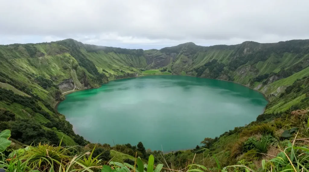 Visit Lagoa do Fogo for a Remote Lake Experience