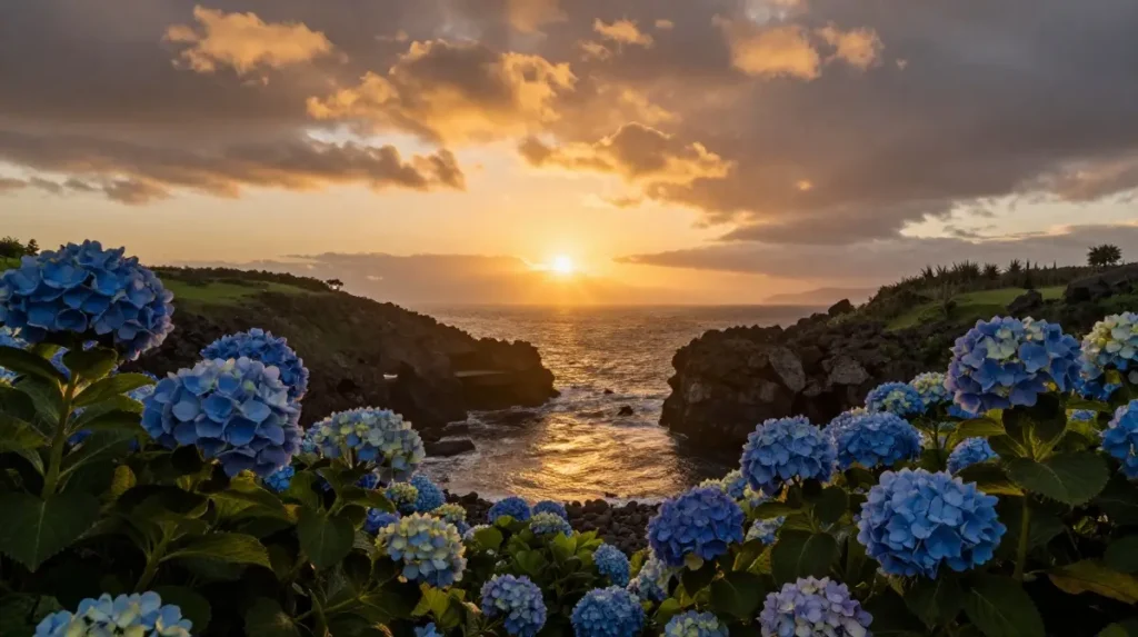 Watch the Sunset from Flores Island