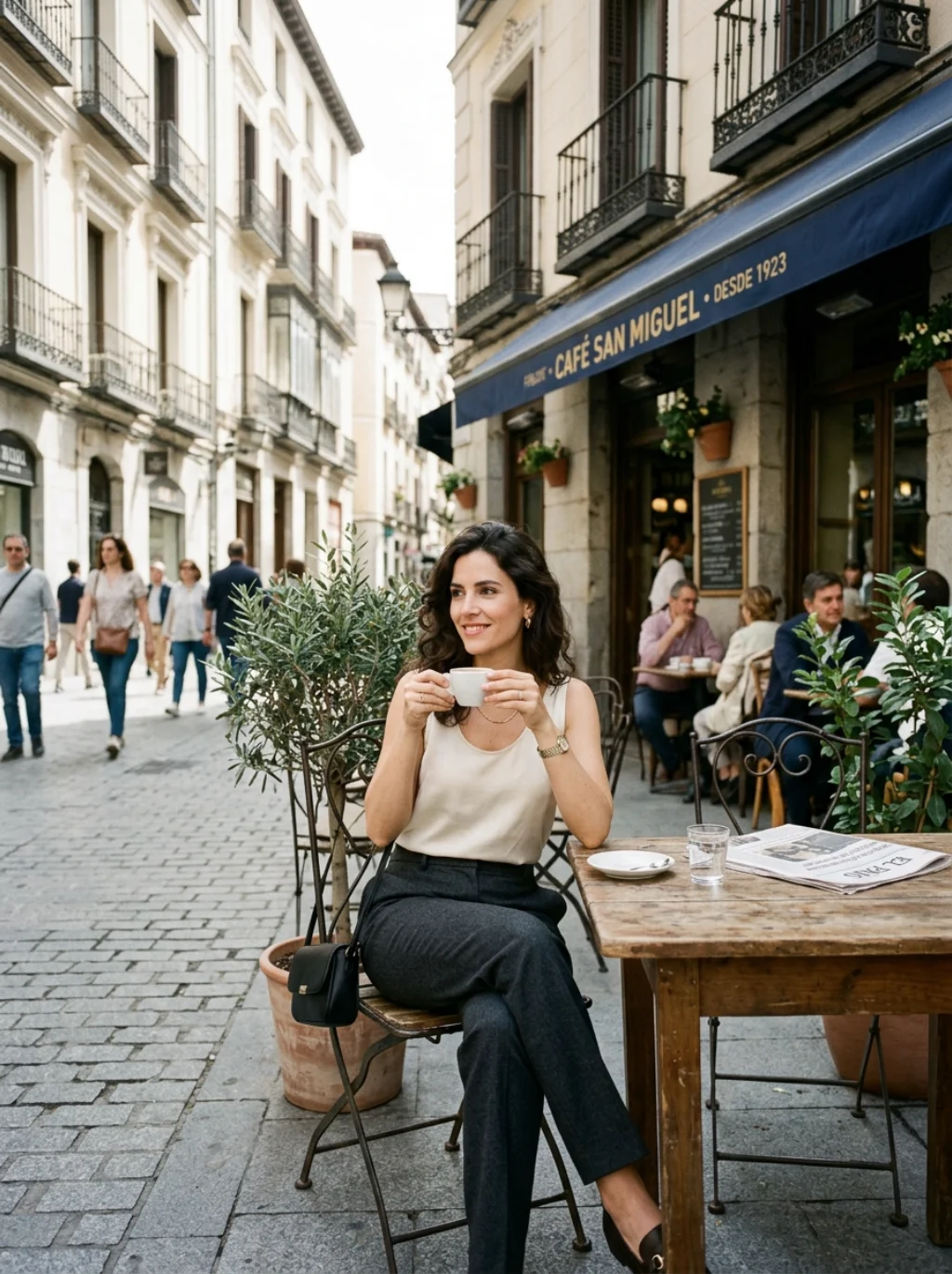 Dressed for Madrid — the Style Energy This City Demands From Every Visitor