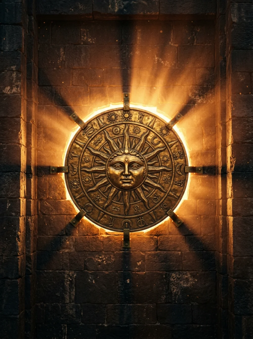 Sun God Imagery Brings Warmth Into Even the Coldest Room