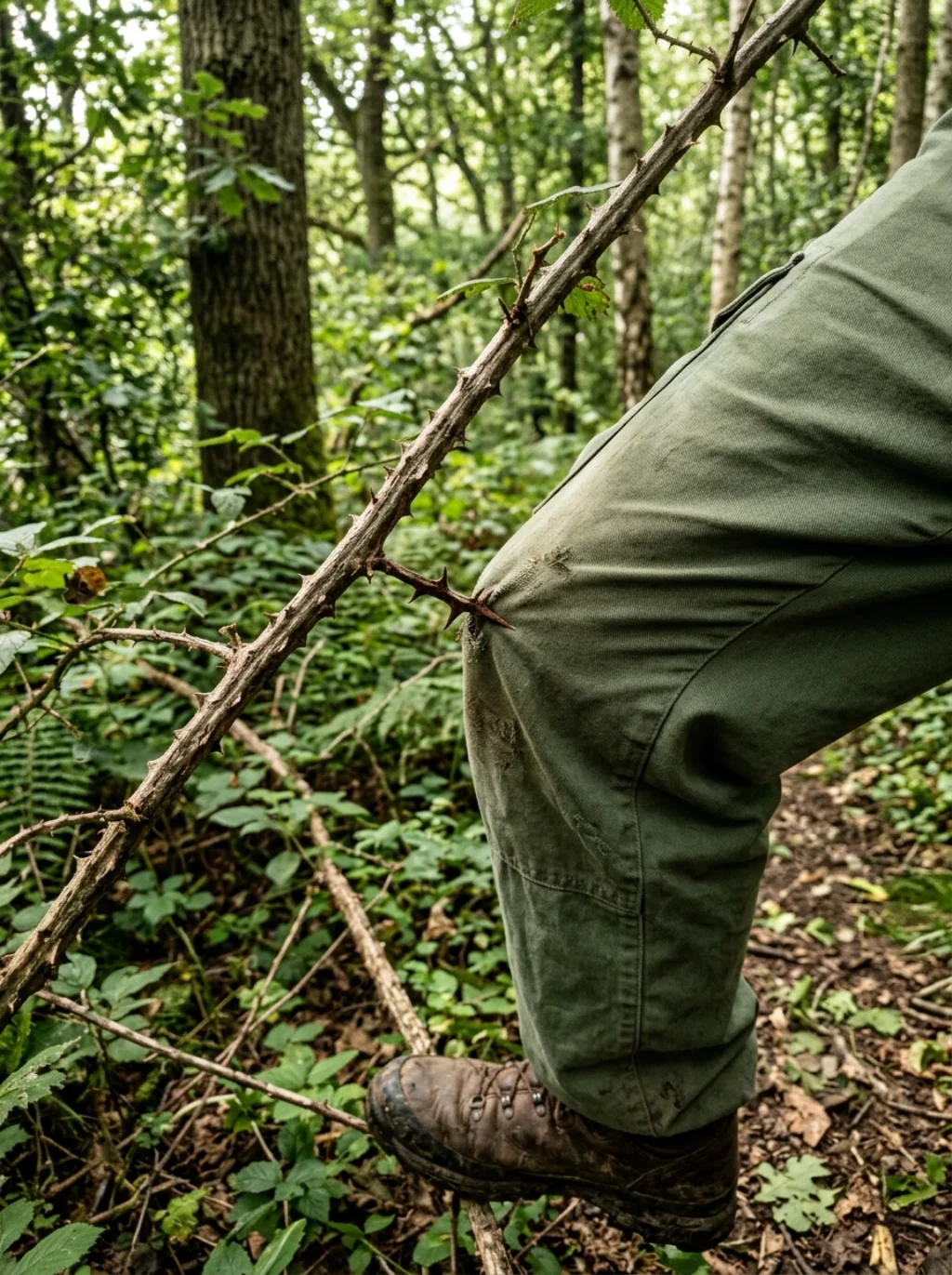 Loose Fabric Sounds Comfortable Until It Snags on Every Branch You Pass