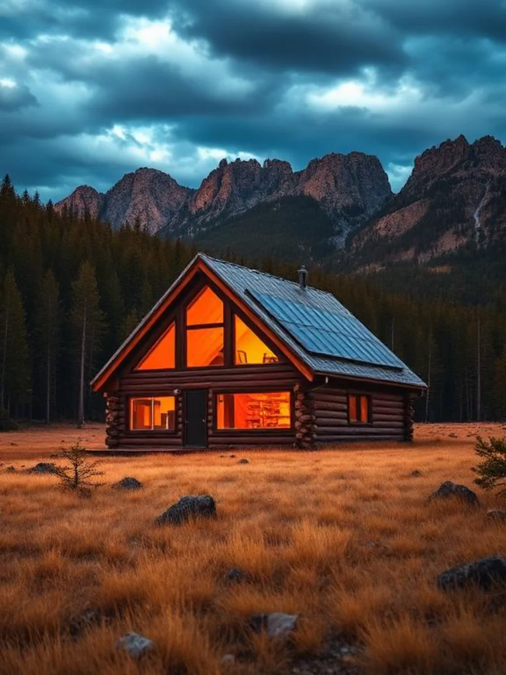 Off Grid A Frame Cabins Running on Renewable Energy in America's Wildest Spots