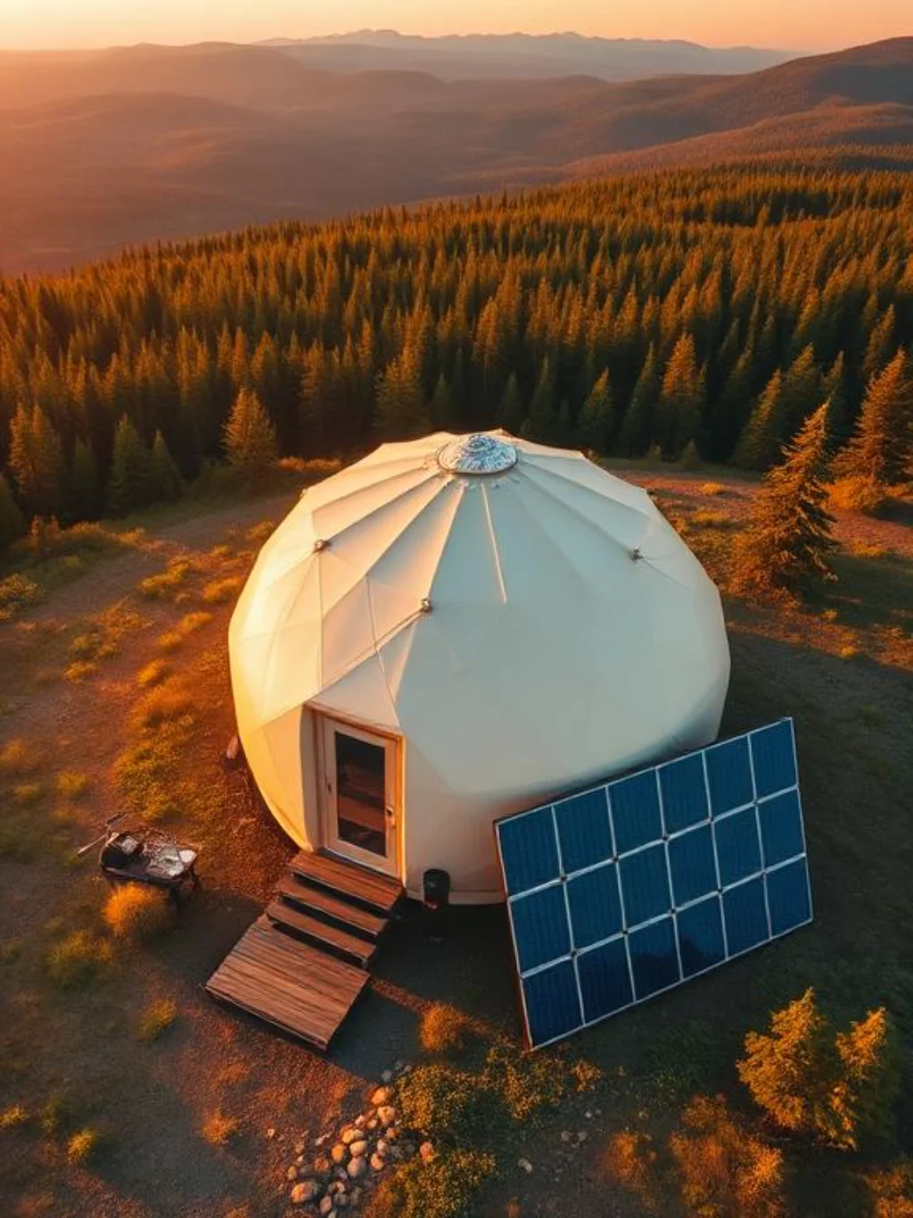 Off Grid Glamping Domes That Run Entirely on Sustainable Energy Systems