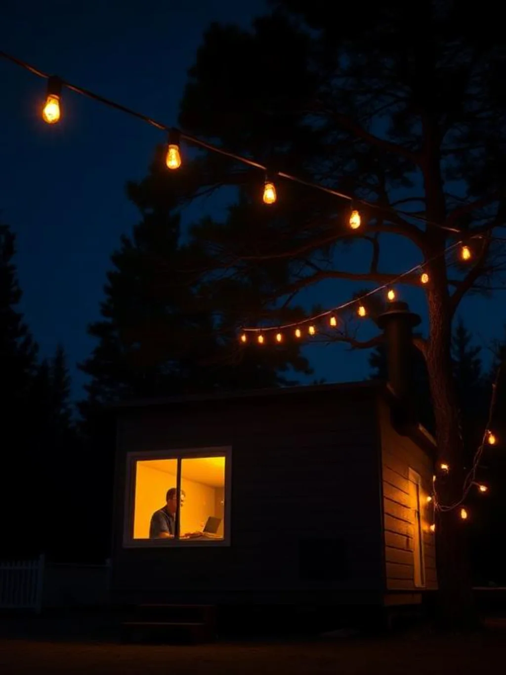 Lighting Ideas That Transform a Camping House After the Sun Goes Down