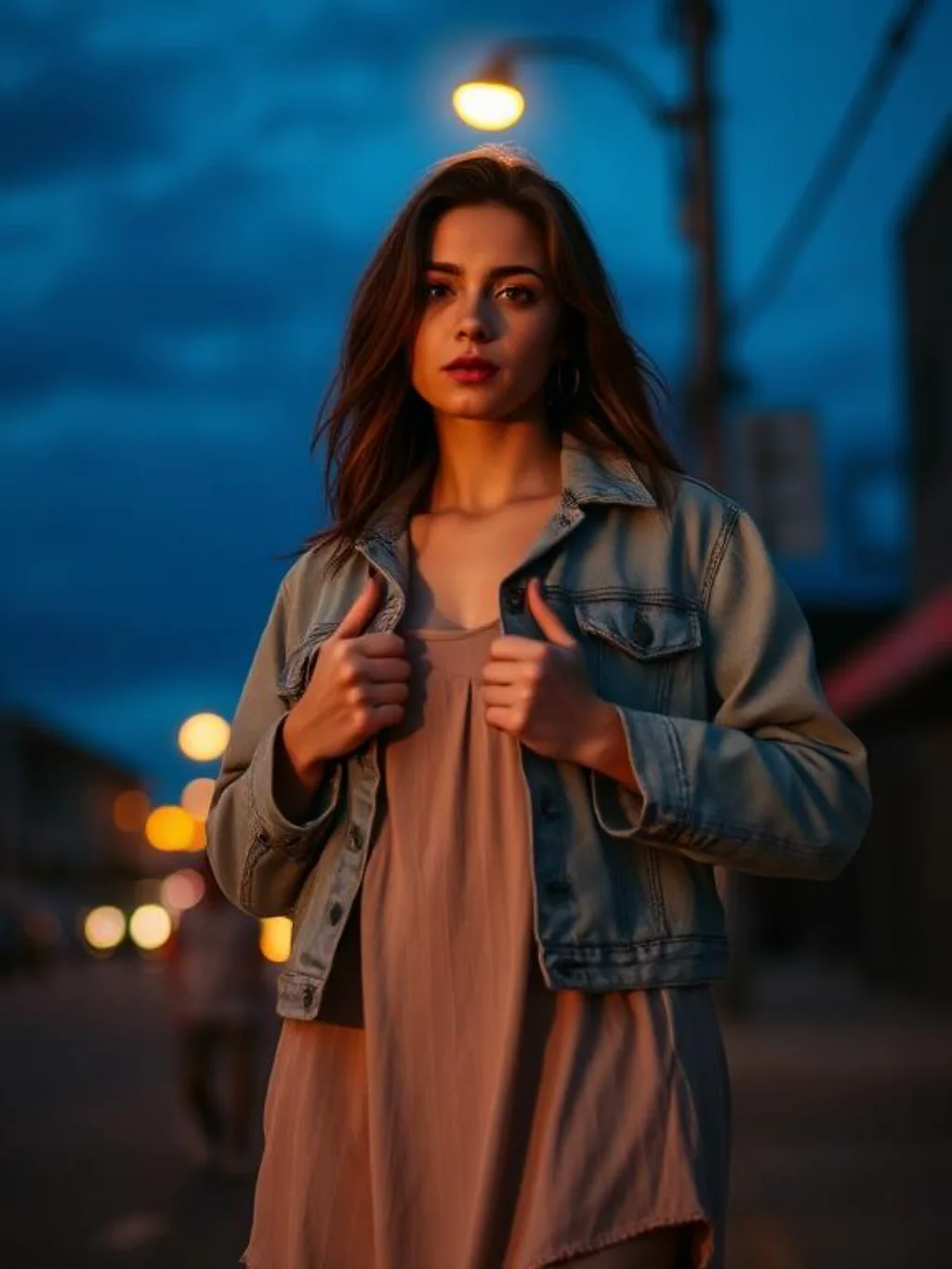 Denim Jackets Solve the City's Sneaky Evening Chill Nobody Warns You About