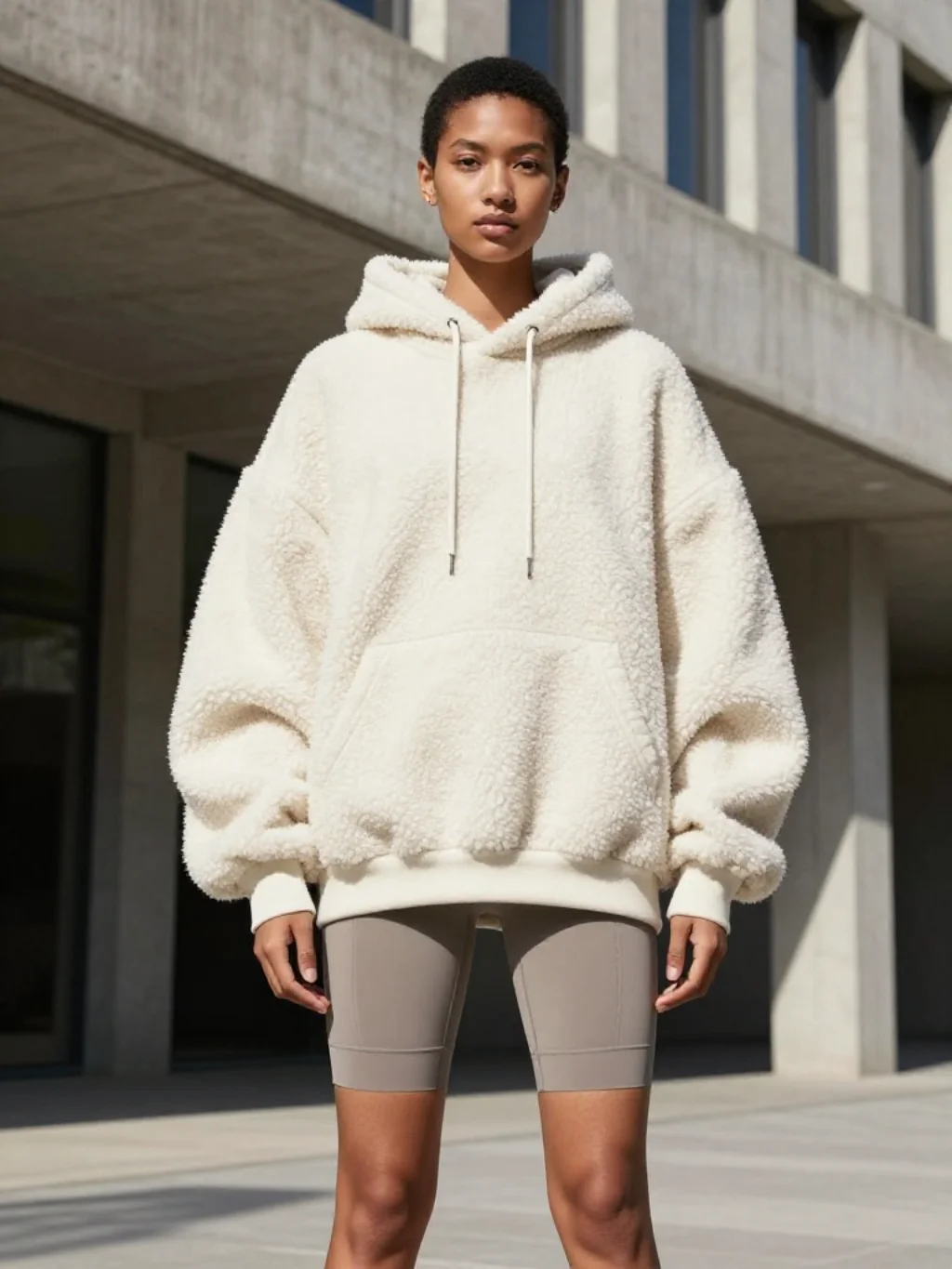 Mastering the Balance of Oversized Cozy Fleece Layers