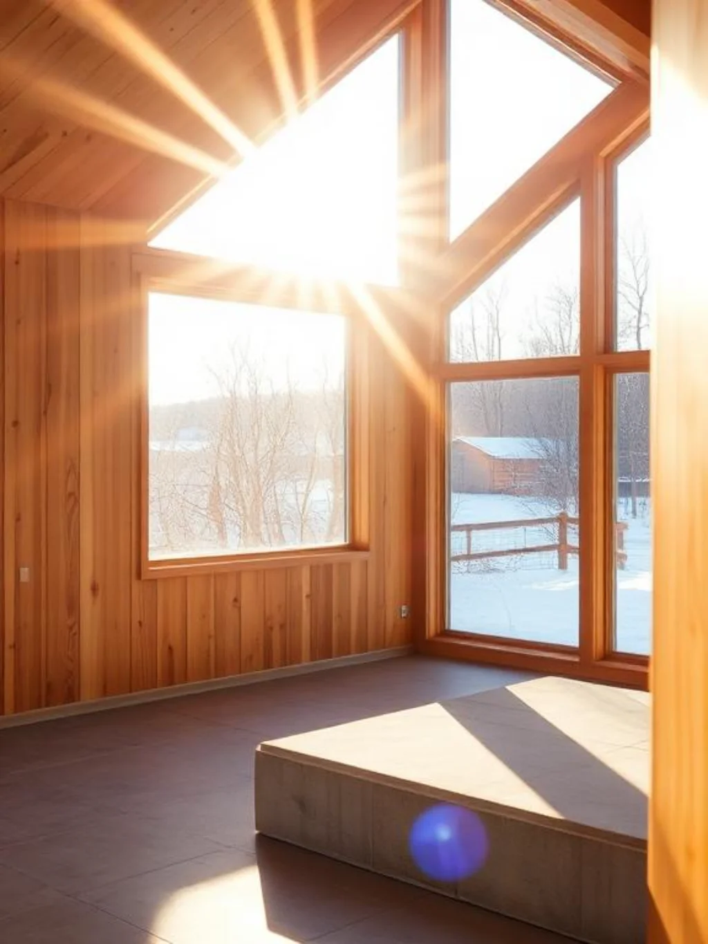 Passive Solar Design Inside an A Frame That Cuts Energy Bills Dramatically