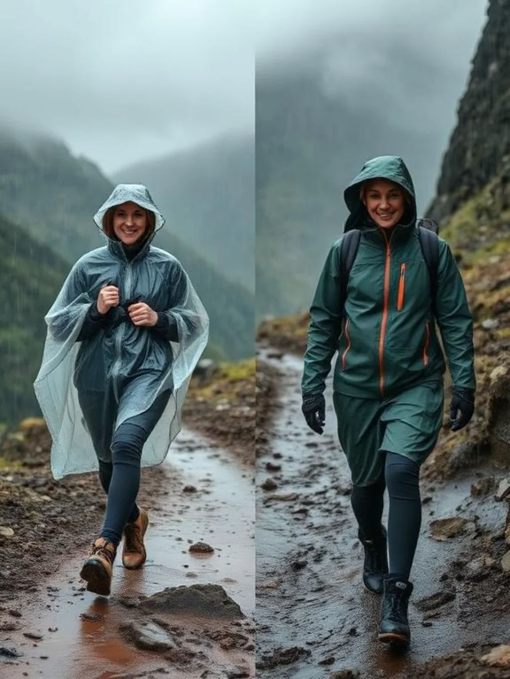 Poncho Versus Rain Jacket — the Debate That Actually Has a Clear Answer