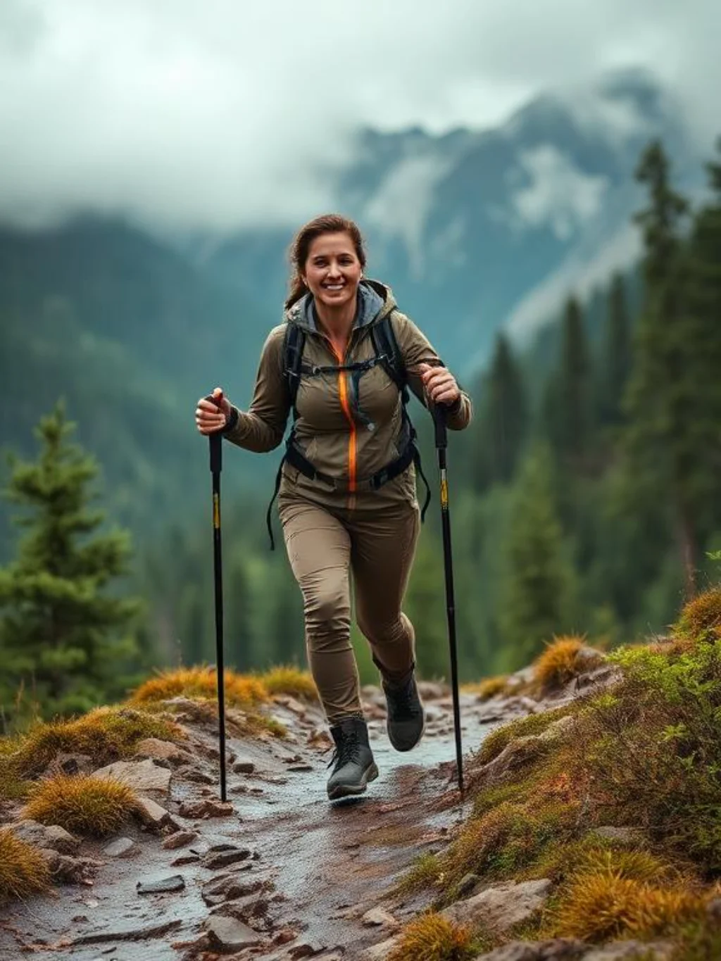 Trekking Poles and Why the Right Outfit Makes Them Work Better in Rain