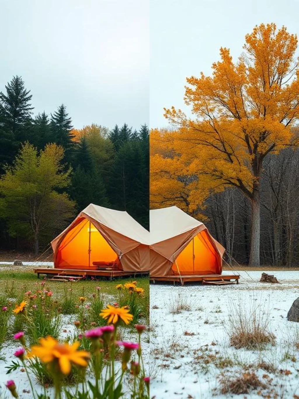 Seasonal Glamping Ideas That Unlock Every Time of Year Outdoors
