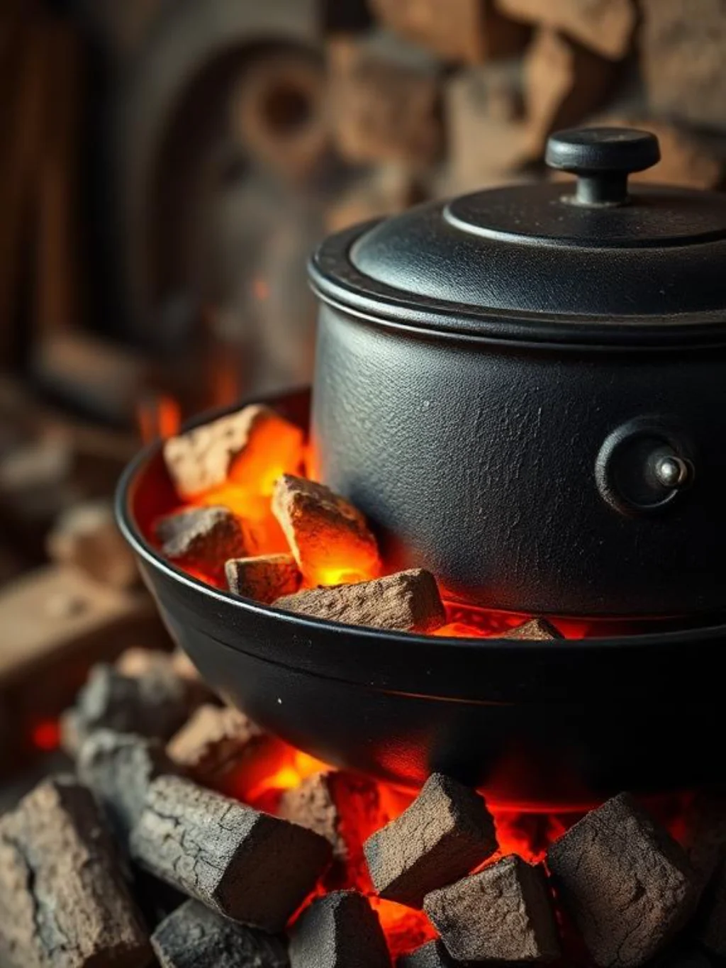 The Audacious Statement of Etching Cursed Tribal Lore onto Dutch Ovens