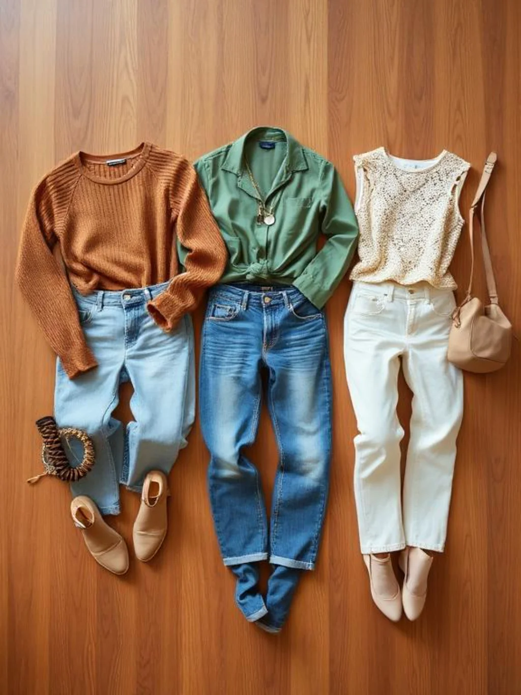 The Color Palette Approach to Jeans Outfits That Makes Everything Look Curated