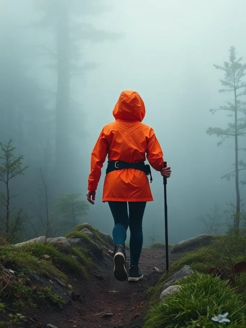 Color Visibility and Safety Logic for Monsoon Trail Conditions