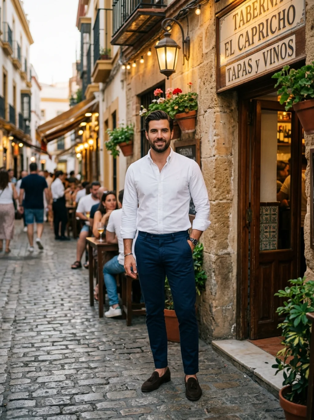 The Madrid Outfit for Men That Goes From Museum to Tapas Bar in One Look