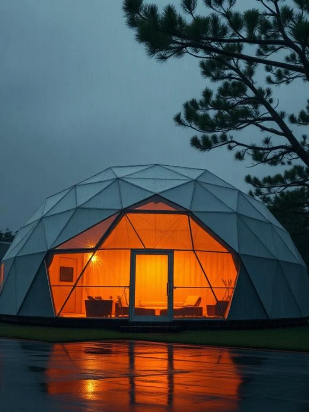 How Geodesic Domes Handle Wind Rain and Snow Better Than You'd Ever Expect