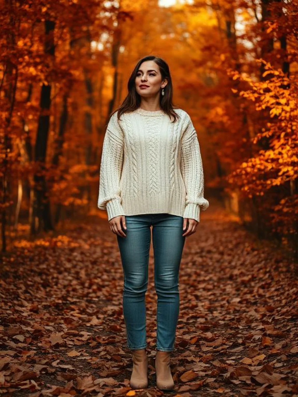 Knit Tops and Barrel Leg Jeans — the Cozy Aesthetic Formula Nobody Can Stop Wearing