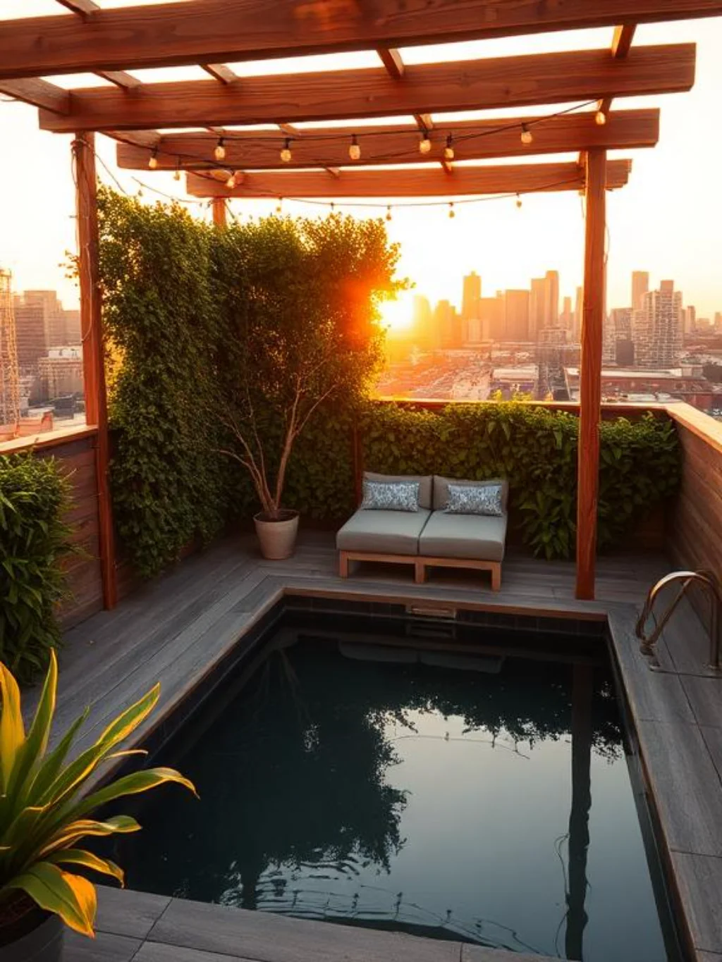 Mini Resort Design for Urban Properties With Limited Outdoor Space