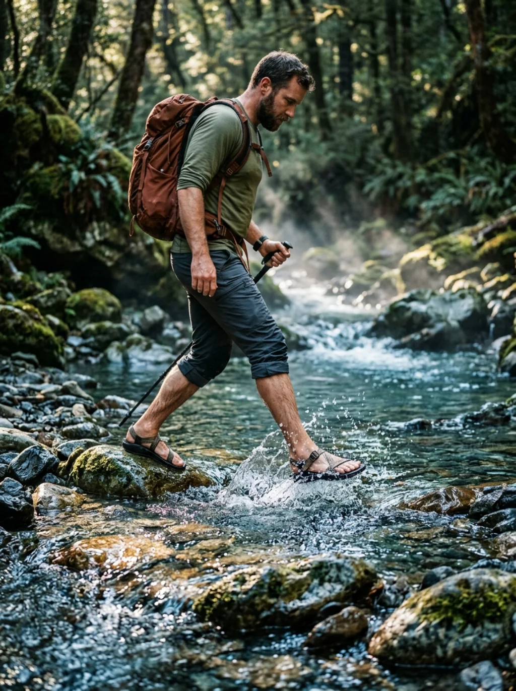 What To Wear On A Hike Alongside Rivers, Streams, or Muddy Terrain