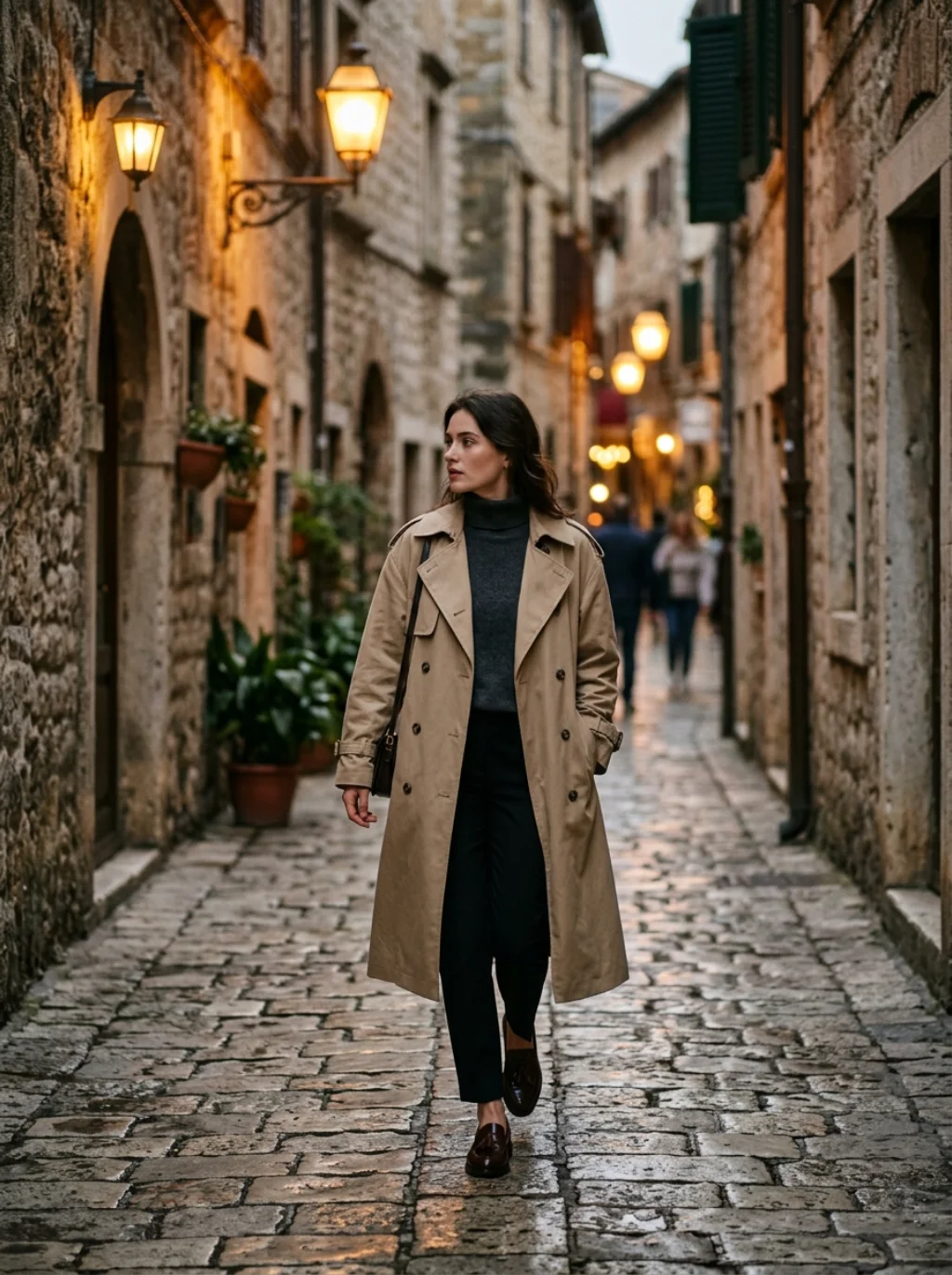 Elegant Layers That Flow Effortlessly From Morning Cafés to Moonlit Squares