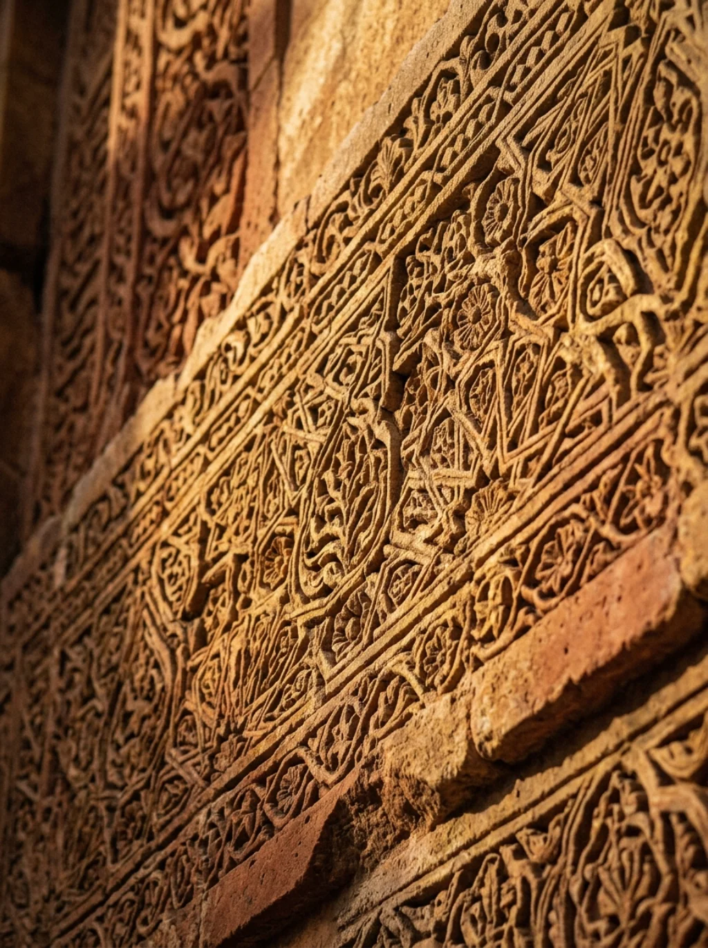 Ornamental Patterns Turn Flat Surfaces Into Layered Ancient Stories
