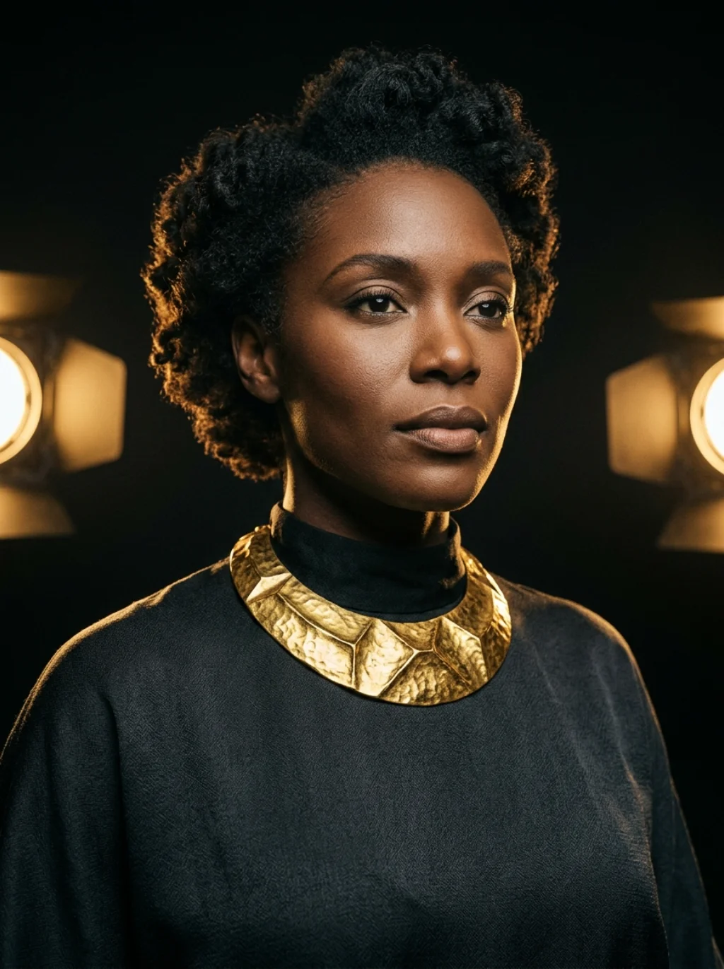 Ceremonial Gold Accents Elevate Even the Simplest Outfit Choice