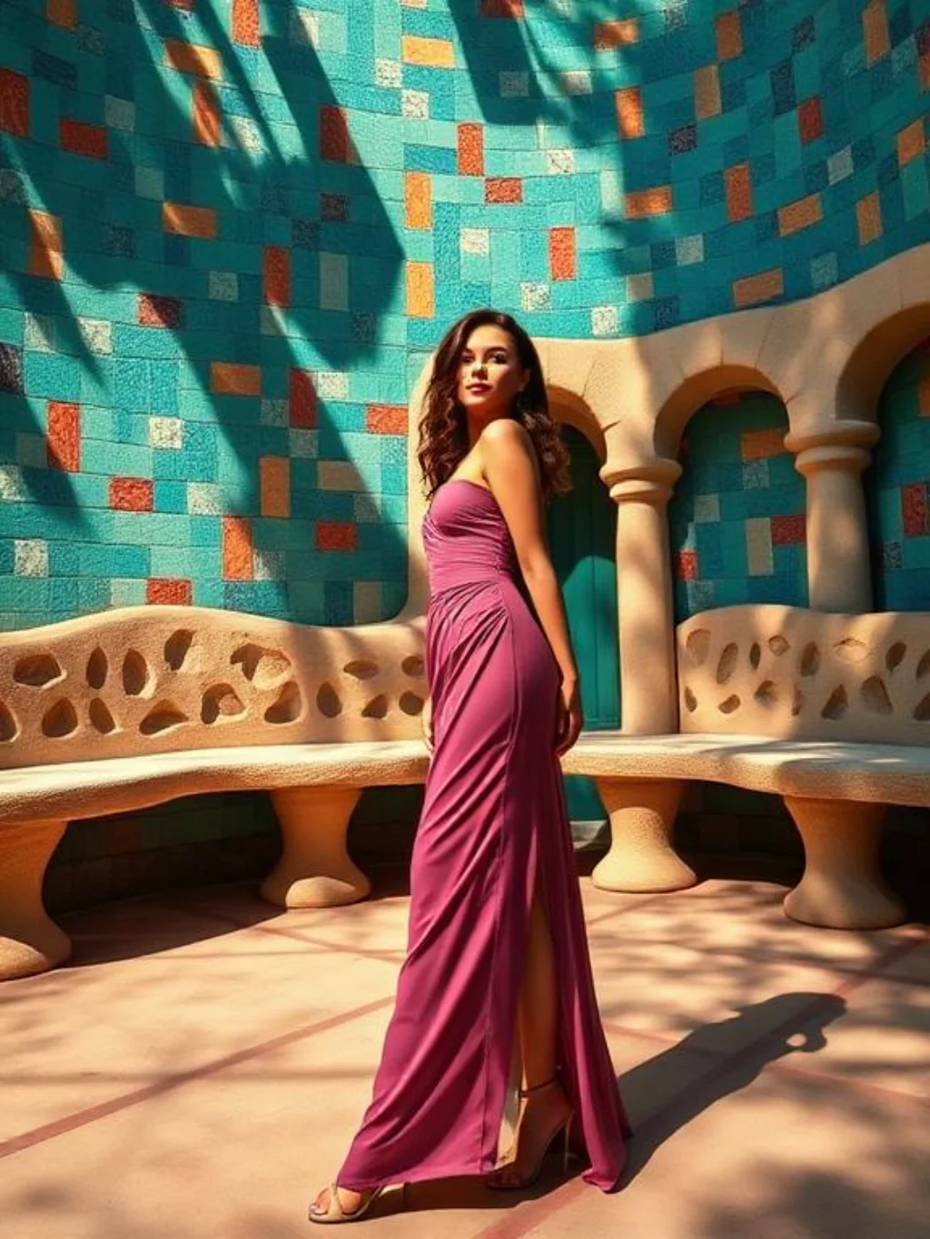Gaudí's Curves Whispered Into Every Stitch of This Garment