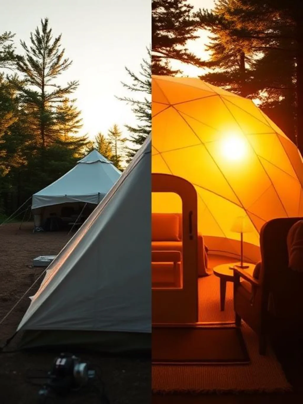 Glamping Domes Versus Traditional Camping — a Comparison That Ends the Debate