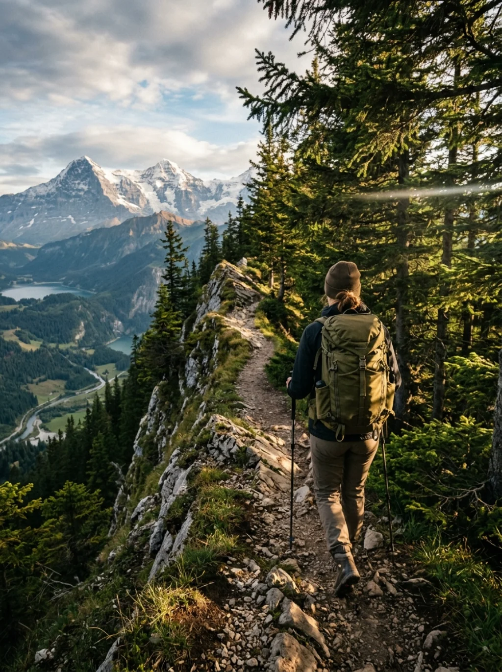 Colors That Whisper Confidence Against a Mountain Backdrop