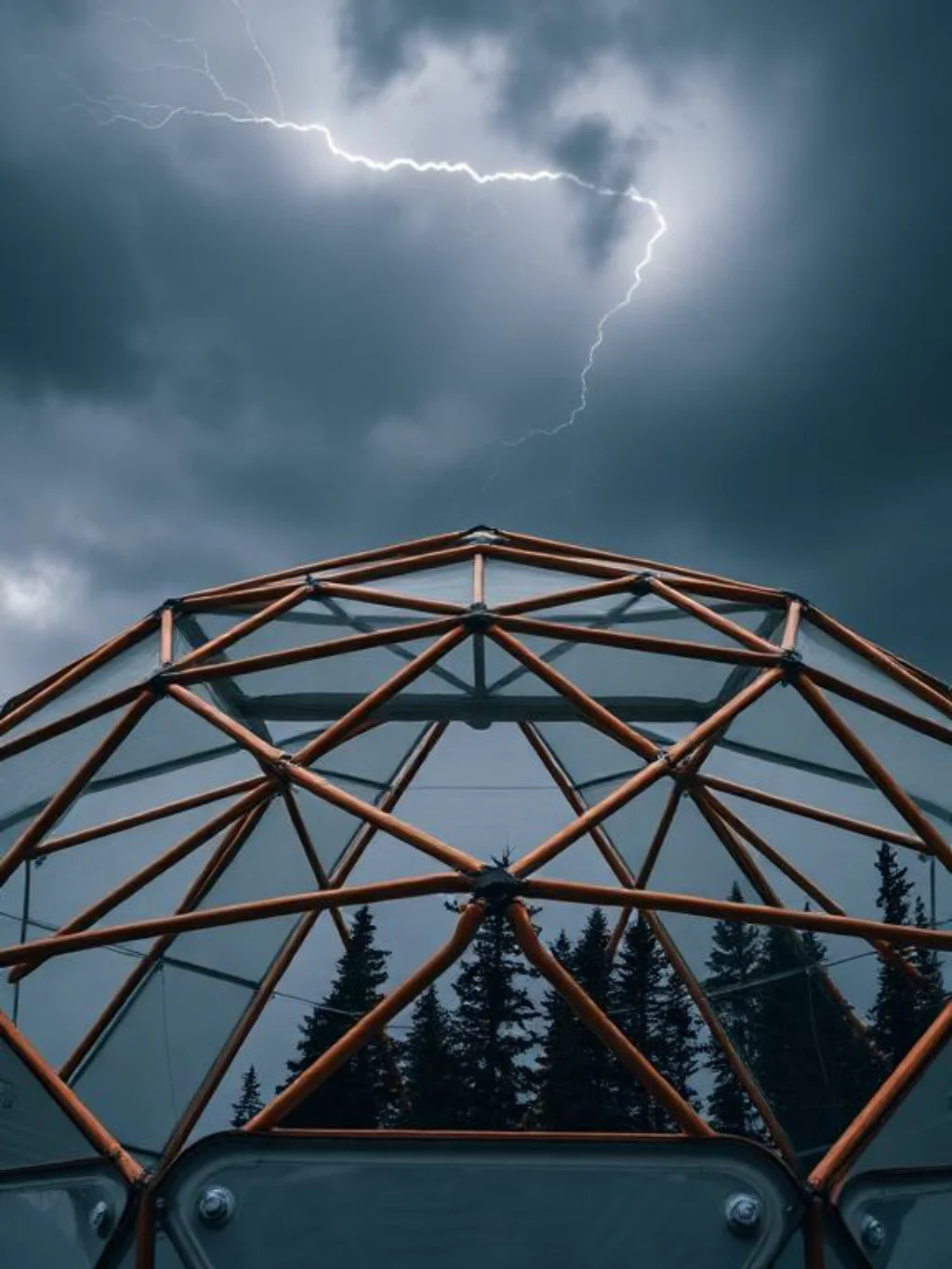 The Geodesic Structure That Makes Glamping Domes Stronger Than You'd Expect