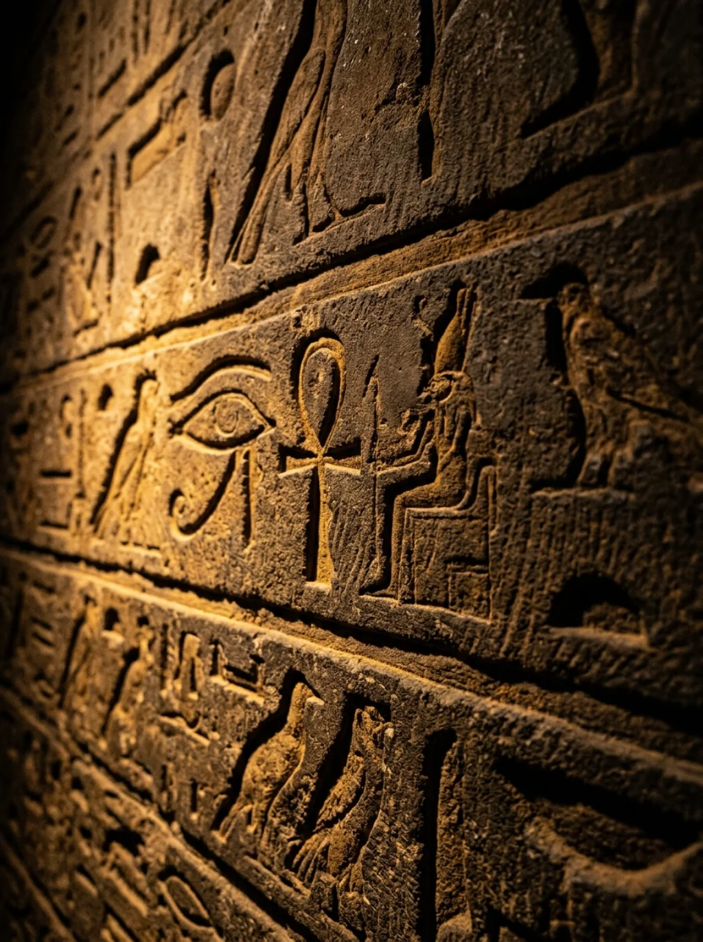 Hieroglyphics Turn Blank Surfaces Into Ancient Storytelling Canvases