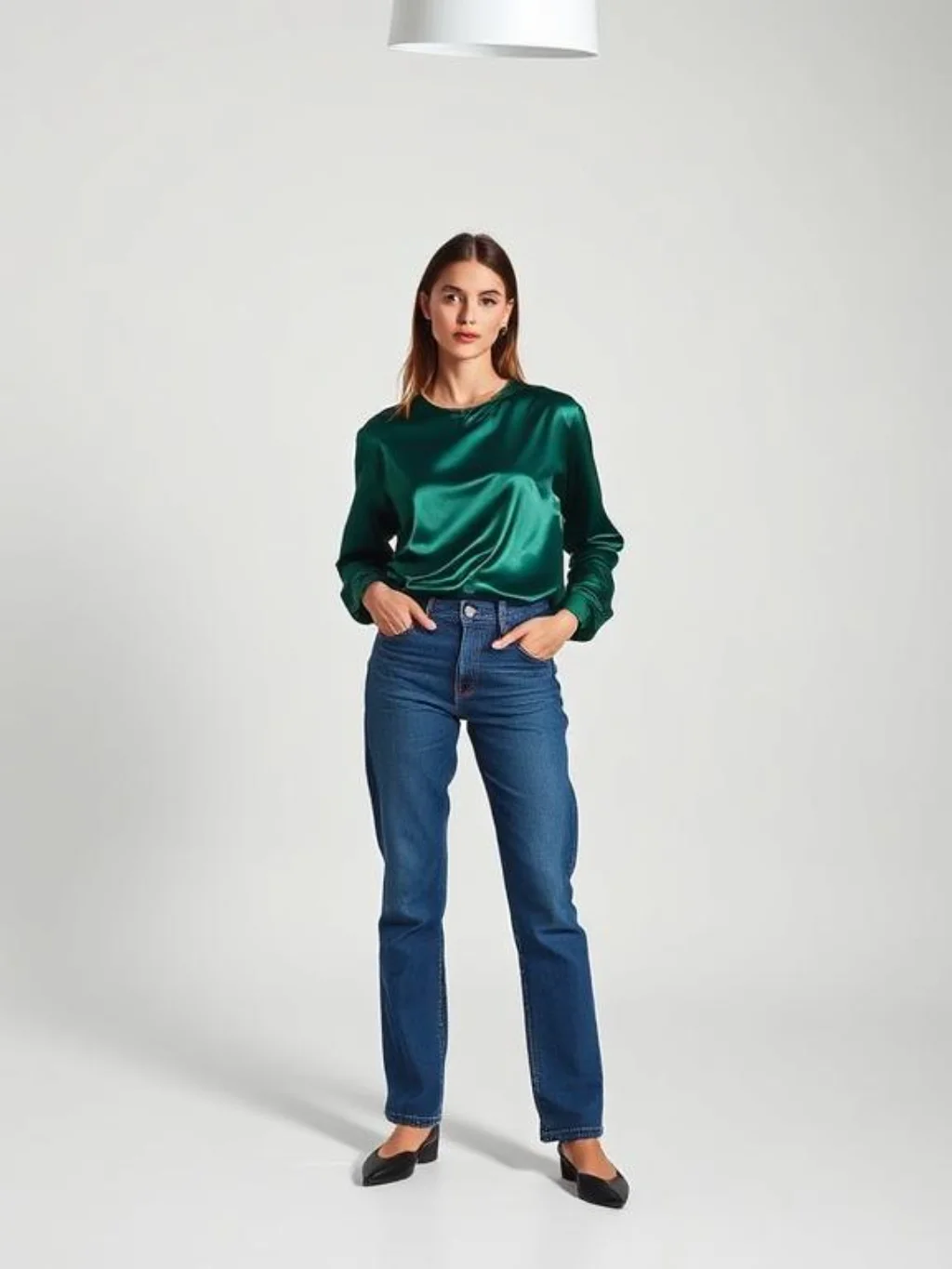 Straight Leg Jeans Are Having a Moment and These Tops Prove Exactly Why