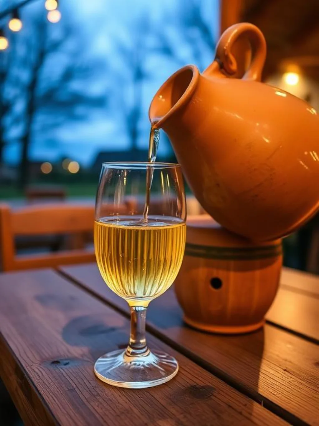 Midnight Whispers Carry Sweet Aromas From Chilled Apple Wine Cellars