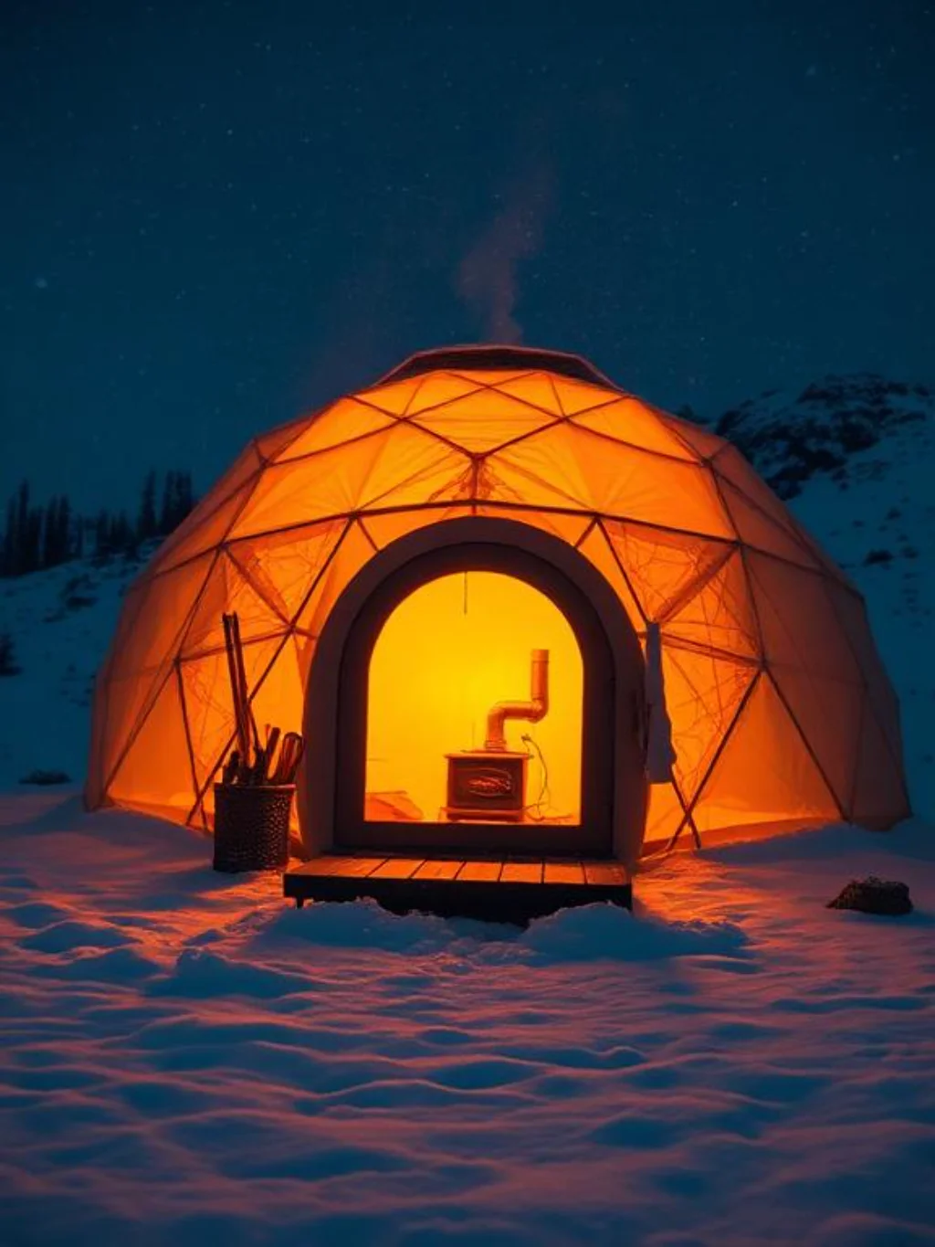 Winter Dome Glamping and the Insulation Secret That Makes It Surprisingly Cozy