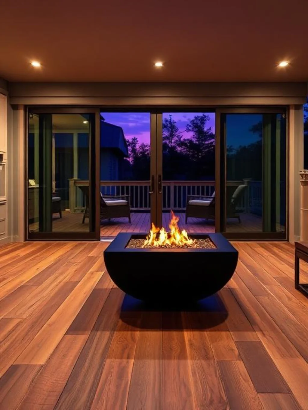 Crafting Seamless Transitions Between Plush Interiors and Untamed Nature