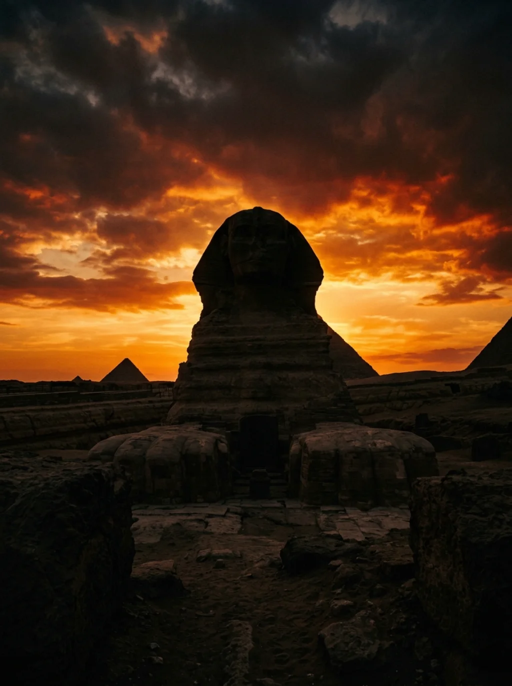 The Sphinx Guards This Aesthetic With Mysterious Stone Presence