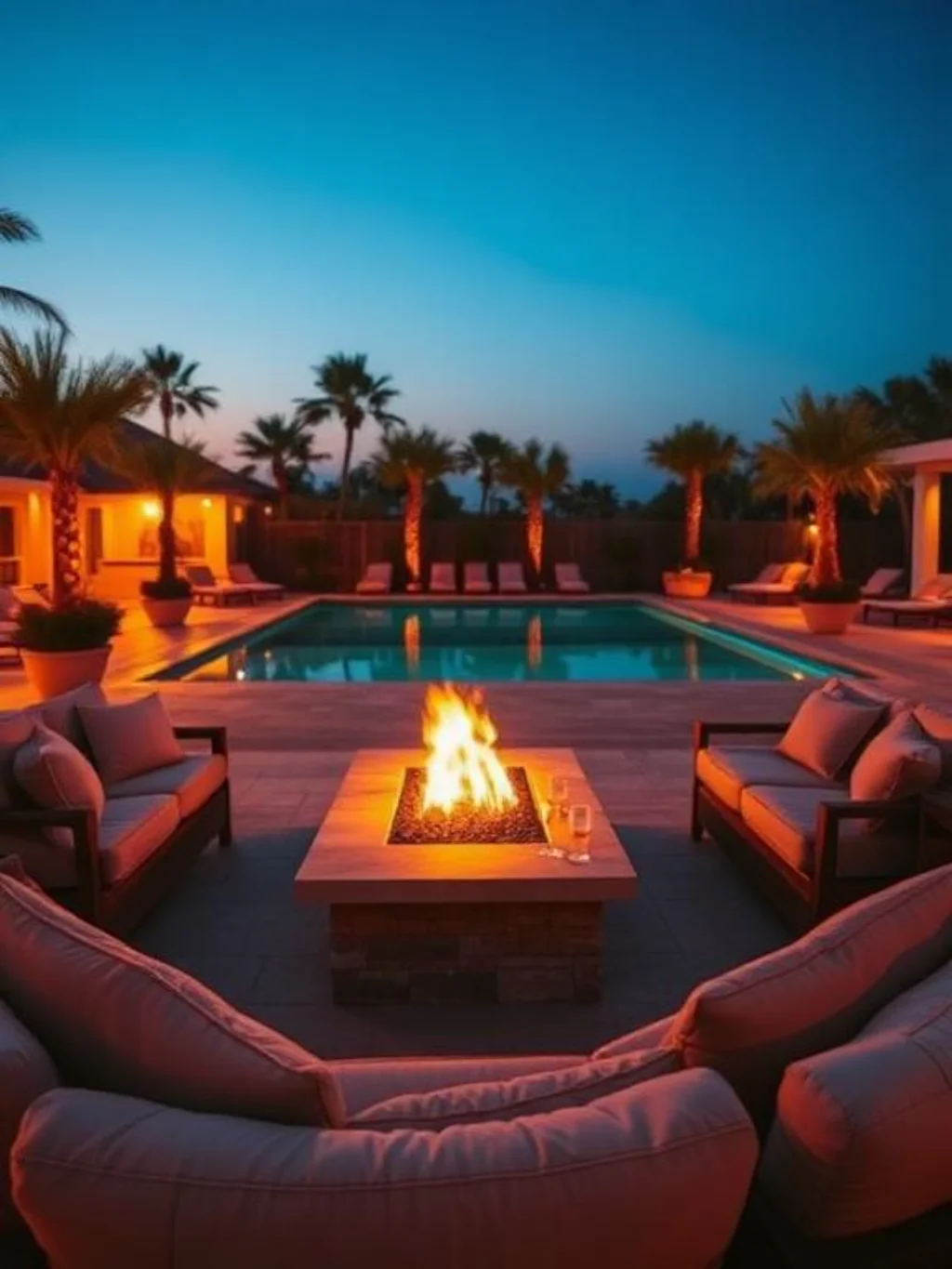 Fire Pit Lounge Areas That Anchor Every Great Outdoor Resort Experience