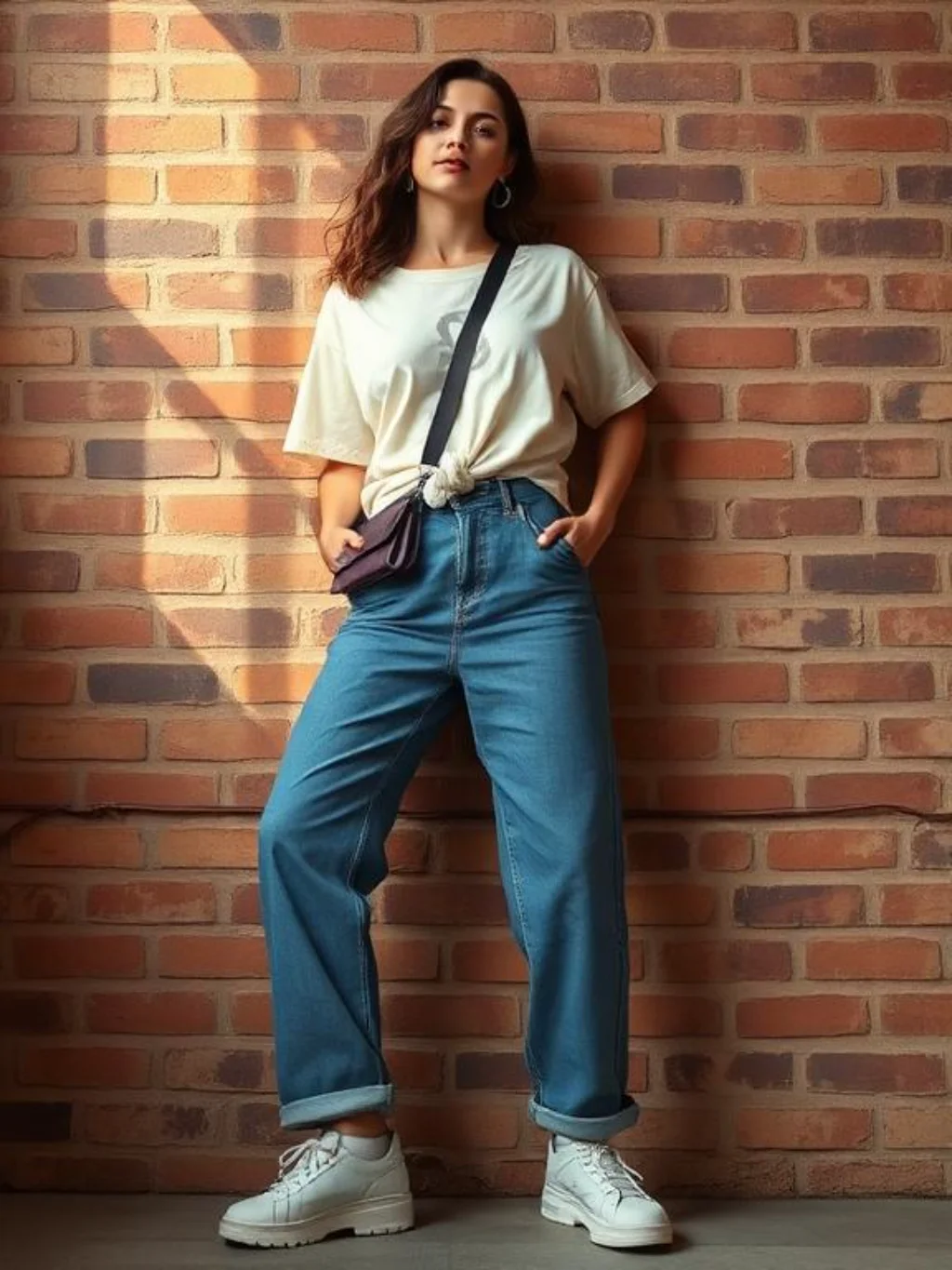 Oversized Tops and Baggy Jeans — the Art of Making Volume Look Intentional