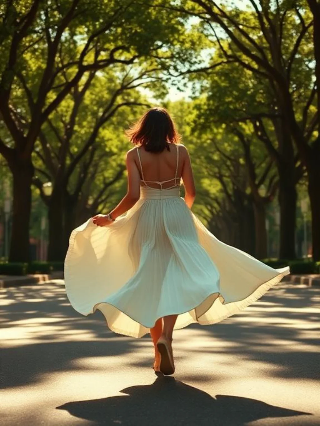 Why Flowy Skirts Are Becoming the Uniform of Passeig de Gracia