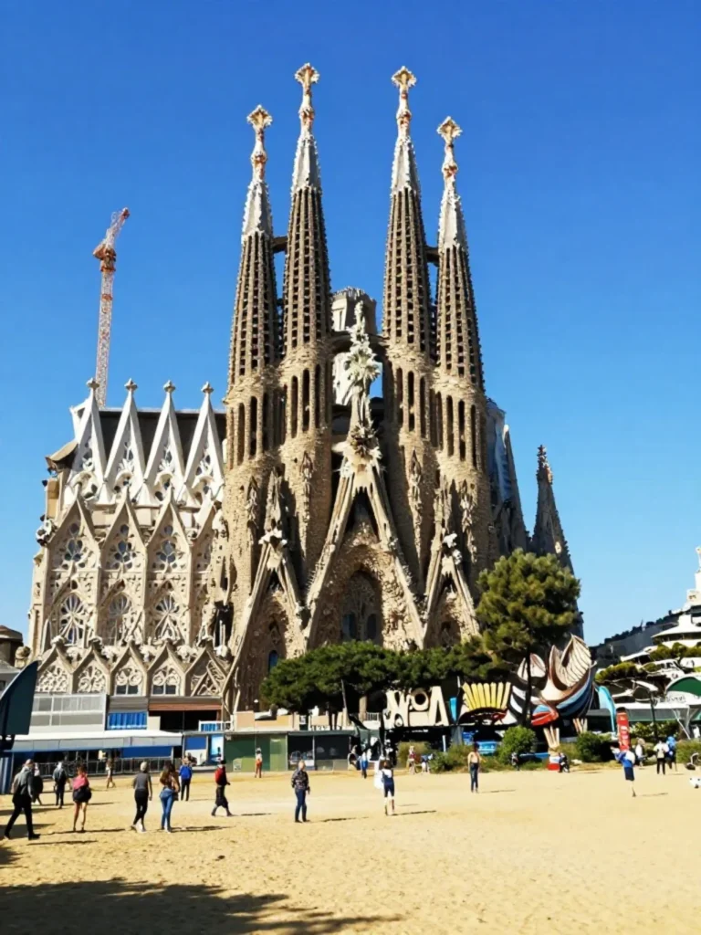 Barcelona Architecture and Beach Life